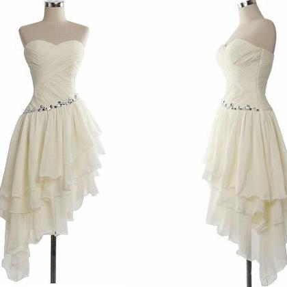 Charming Homecoming Dress Chiffon Homecoming Dress..