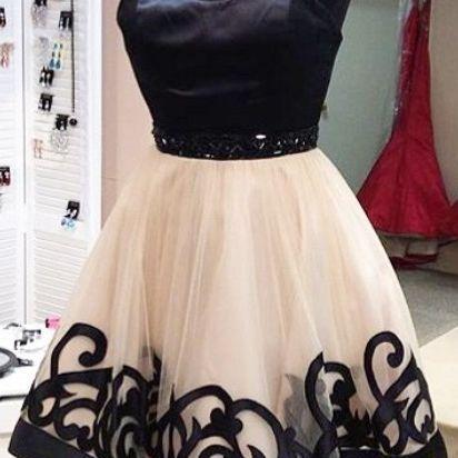 Black Homecoming Dresses Lace Homecoming Dress..