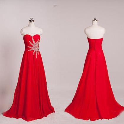 Red Homecoming Dress, Long Prom Dresses, Sexy Prom..