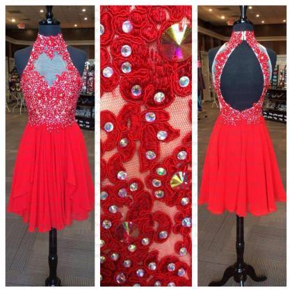 Red Homecoming Dresses Short Homecoming Dresses..