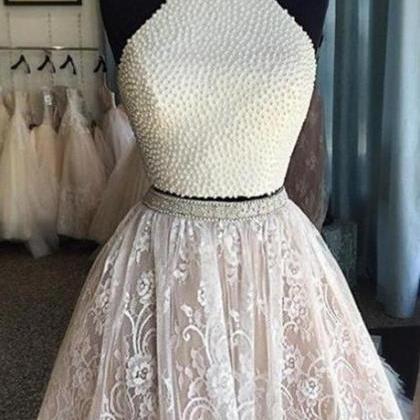 Homecoming Dress,lace Homecoming Gown,tulle..
