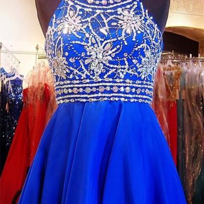 Royal Blue Homecoming Dress,sparkle Homecoming..