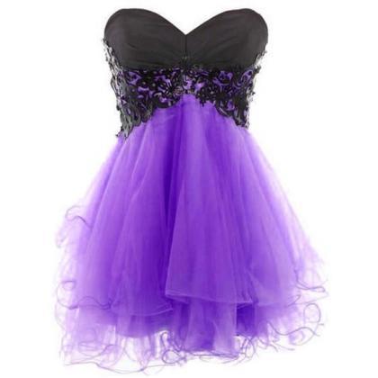 Tulle Homecoming Dress,lace Homecoming Dress,cute..