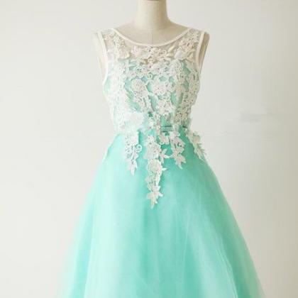 Lace Homecoming Dress,lace Prom Dress,cute..