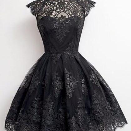 Homecoming Dress,cute Homecoming Dress,lace..