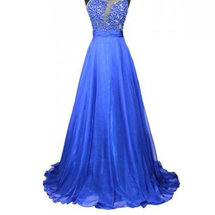 Sexy A-line One Shoulder Chiffon Prom/evening..