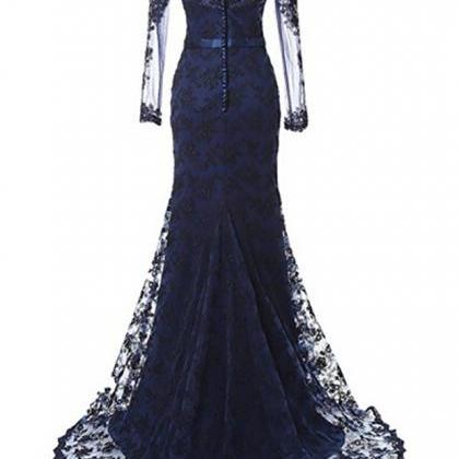 Women's Elegant Mermaid Prom Dress..