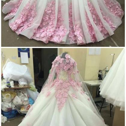 Prom Dress,modest Prom Dress,flower Wedding..
