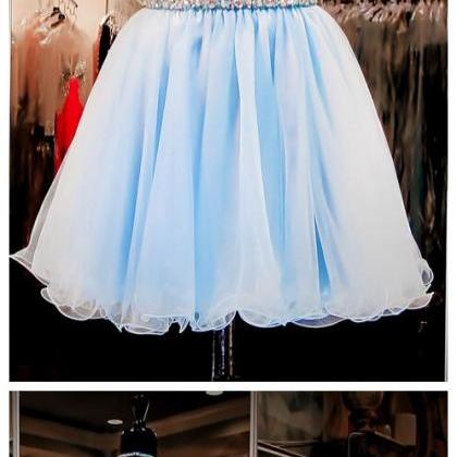 Classy Short Homecoming Dresses,two Piece..