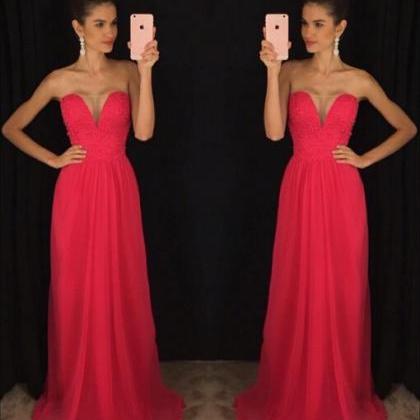 Red Prom Dresses,evening Dress,prom Dress,prom..