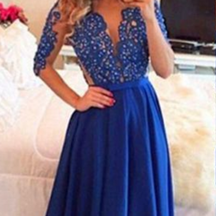 Prom Dress,long Prom Dresses,navy Blue Prom..