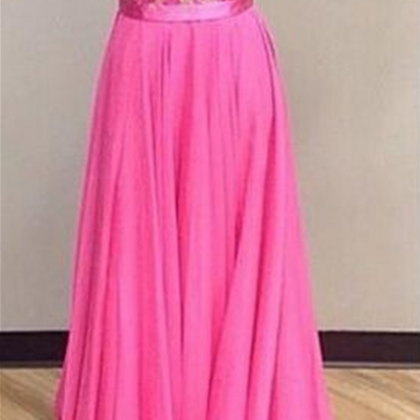 Pink Prom Dresses,Prom Gowns, Pink Prom Dresses,Party Dresses,Long Prom ...