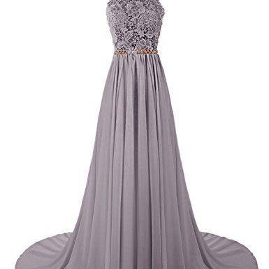 Prom Dresses,chiffon Prom Gown,lace Evening..