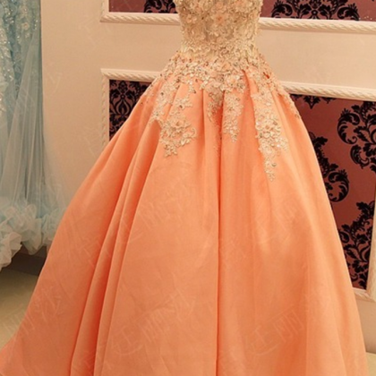Blush Pink Prom Dresses,ball Gown Prom Dress,prom..