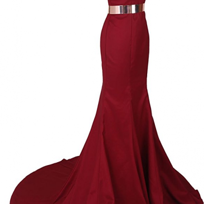 Popular Sweetheart Mermaid Soft Satin Cheap Long Prom Dresses, PD0549