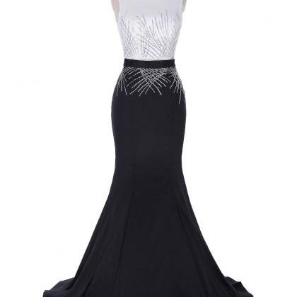 Mermaid Prom Dresses Long Sequins Wedding Party..