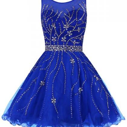 Mini Short Prom Dress Party Dress Classical Scoop..