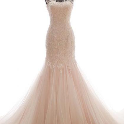 Romantic Real Photo Wedding Dresses Floor-length..