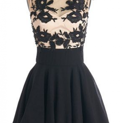 Black Prom Gowns, Mini Short Homecoming Dress,..