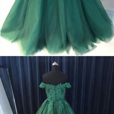 Charming,Elegant Prom Dress,green Evening Dress,Evening Dress, Prom Dresses