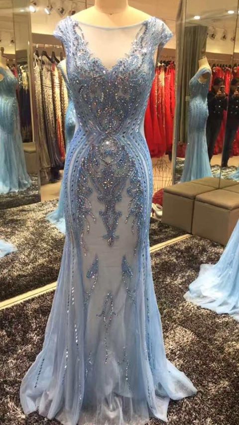 Prom Dress,prom Dresses,long Evening Dresses,prom Dresses,blue Evening Dress