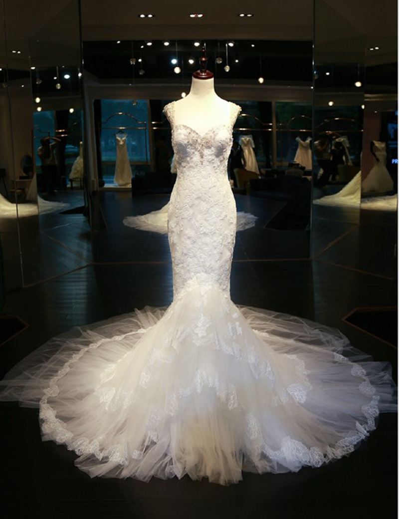 Open Back Wedding Dress, Wedding Dress,wedding Dress,wedding Gown,bridal Gown,bride Dresses, Mermaid Bridal Dress,long Bridal Dresses,lace