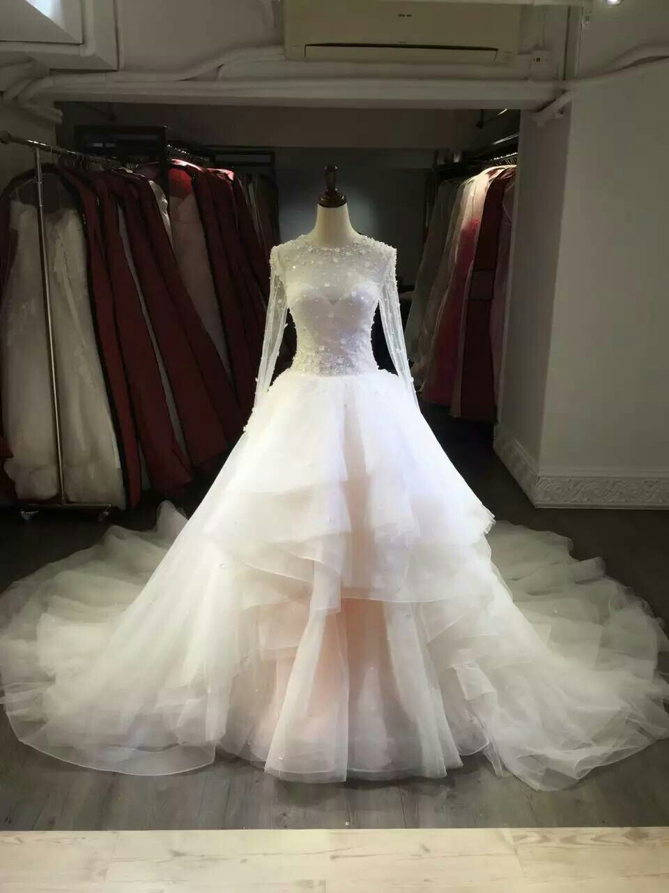 Wedding Dress,wedding Gown,bridal Gown,bride Dresses, Long Wedding Dresses,nude Wedding Dresses, Ball Gown Bridal Dresses,bridal Dresses 2017,