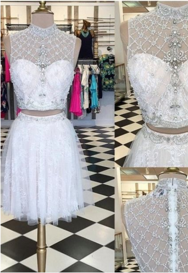 Homecoming Dresses 2018,two Pieces Homecoming Dress,short Prom Dresses,cocktail Dress,homecoming Dress,graduation Dress,party Dress,short