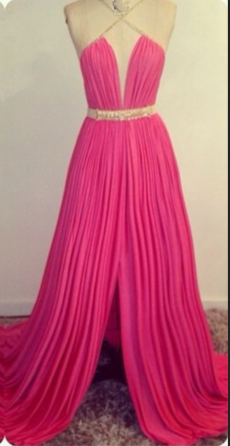 Pink Prom Dresses,open Back Prom Gowns,backless Prom Dresses,party Dresses