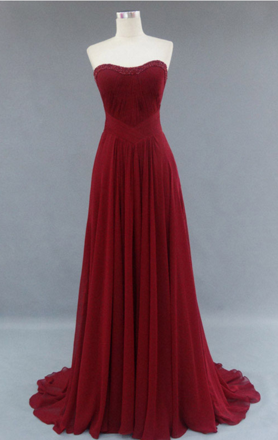 Gown,pretty Prom Dresses,chiffon Prom Gown,