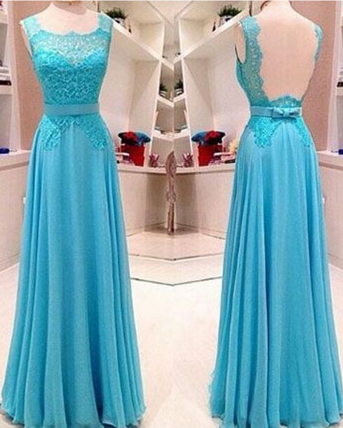 Charming Prom Dress,chiffon Prom Dress,lace Prom Dress,a-line Evening Dress