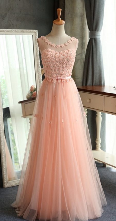 Fashion Pink Tasting Tops Shoulder Long Dresses Banquet Party Bride Tribute Dresses Bridesmaids Dresses
