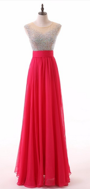 Elegant Carlin's Elegant Evening Gown, Special Occasion, Long Dress Prom Gown Long Ball Gown Without Sleeves Plum Red