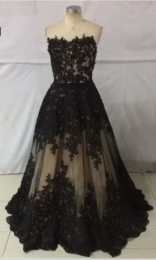 juno prom dresses Juno Black Strapless Sleeveless Shirt, Long Tulle Evening Dress, Evening Dress