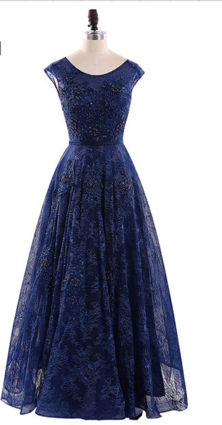 A Vestibule, Wearing A Long Formal Evening Dress