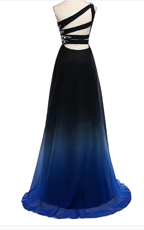 chiffon ball gown