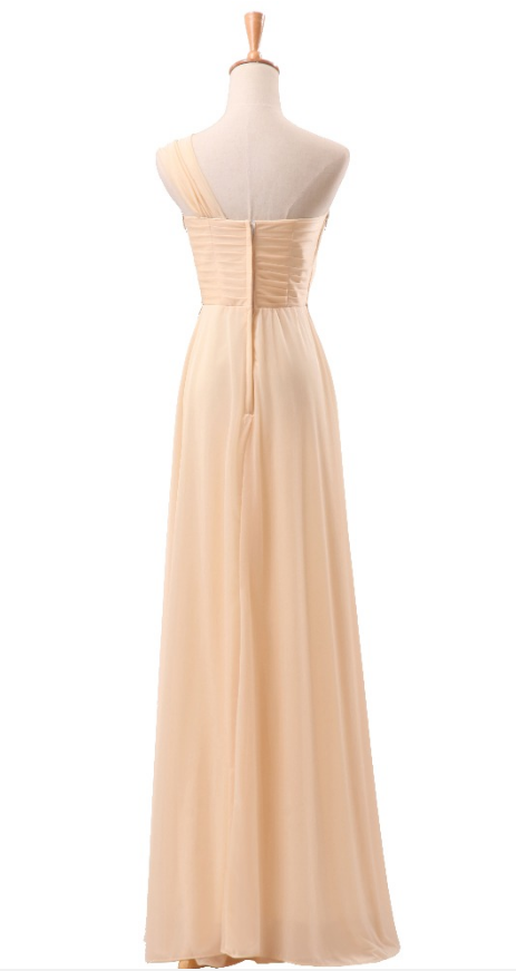 Excusive Solid One Shoulder Pleated Skirt Set