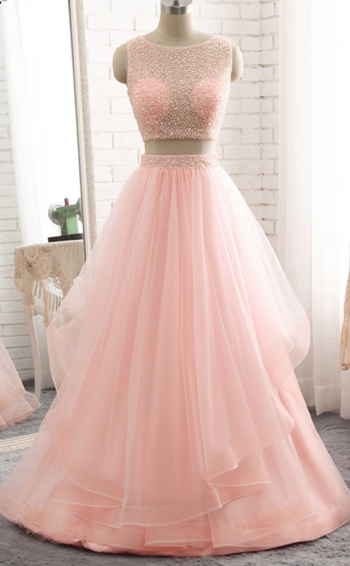 The Most Popular Customization Is The Pink Formal Prom Dress, Which Was No Later Than The Front Of The Tight Corset 2 Dress