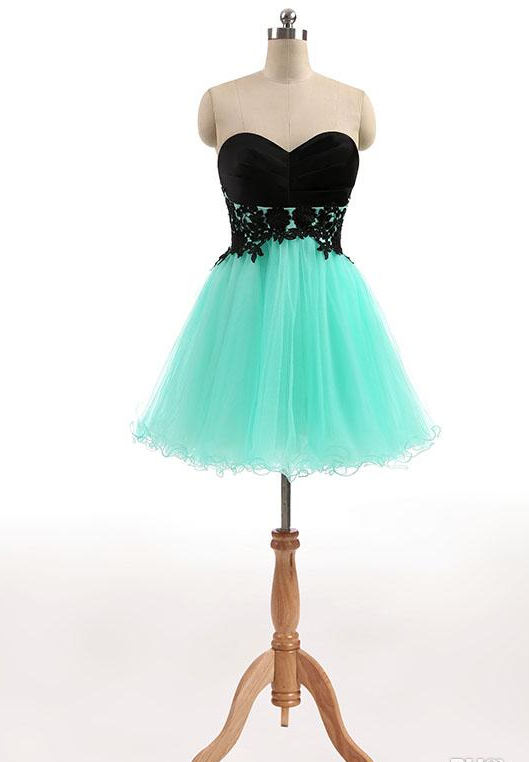 Homecoming Dresses For Girls Sweetheart Mini Above Knee Special Occasion Back To School Lace Up Empire Corset Cocktail