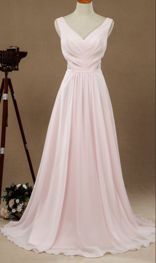 pale pink ball gown