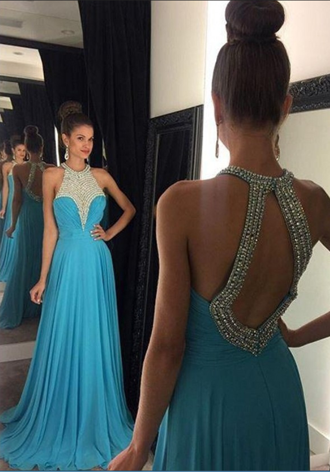 Halter Prom Dress Prom Dresses For Party on Luulla