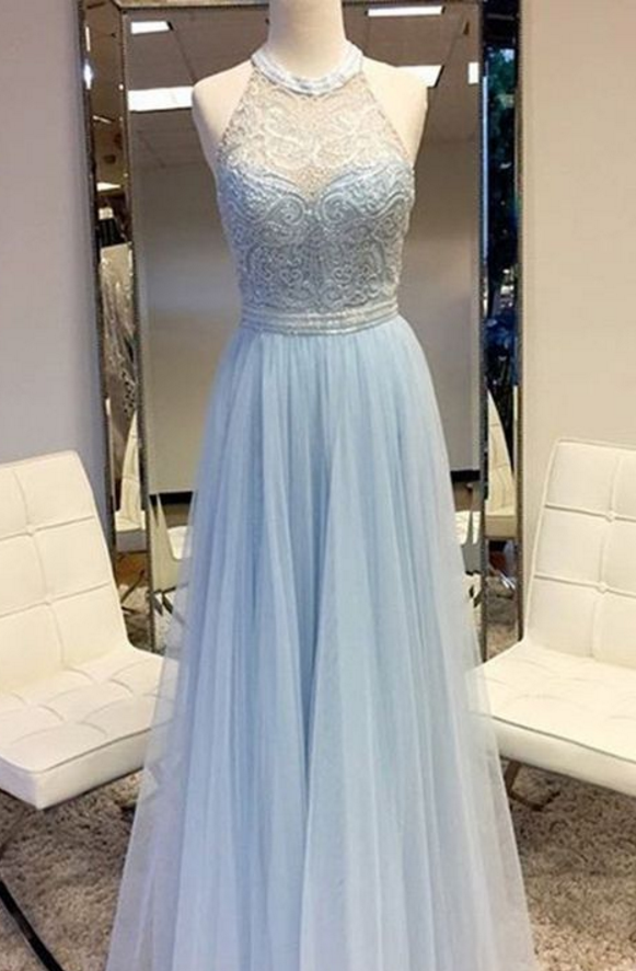 Sexy Prom Dress,blue Prom Dresses, Evening Dresses, Formal Dresses, Bridesmaid Dresses,