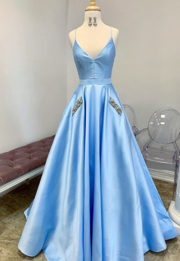 affordable cute prom dresses Blue Two Piece Off-the-Shoulder Lace Prom Dresses SP672