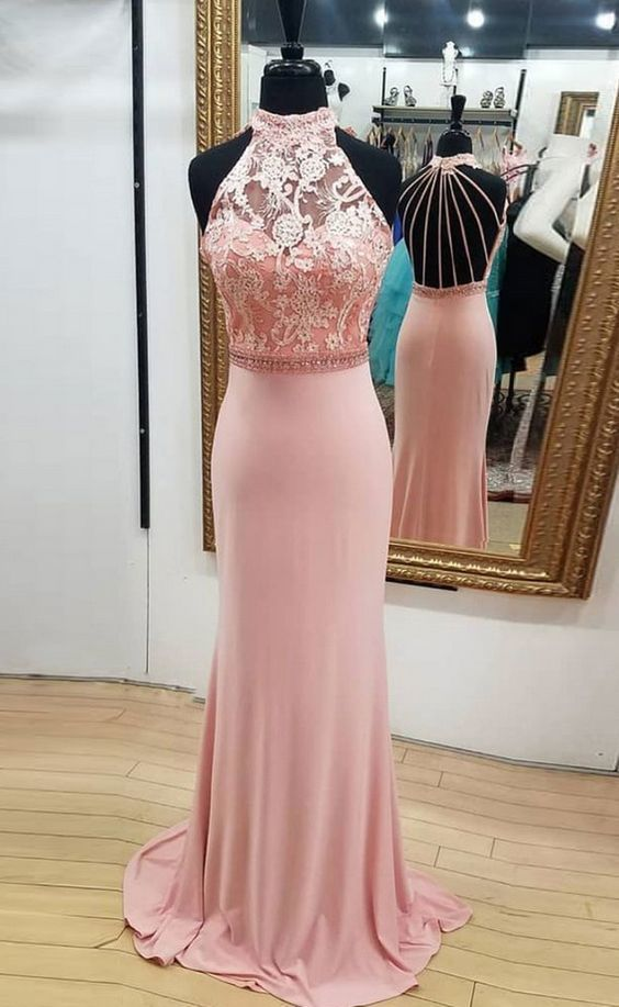 Ruby Outfit Sexy O Neck Lace Mermaid Prom Dress, Evening Formal Dress on  Luulla