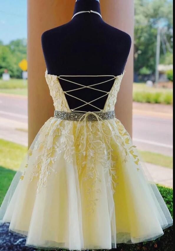 Elegant CottonYellow Homecoming Suits With Notched Lapel Online