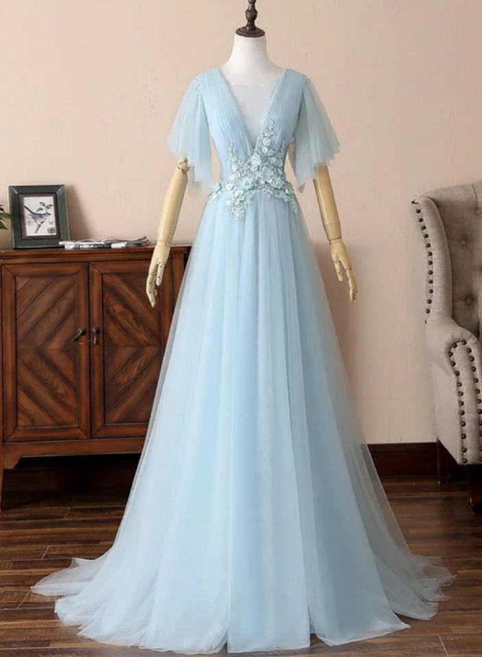 green emerald velvet dress Purple Mermaid Long Sleeves Long Prom Dress with Black Appliques – Simidress main image 1