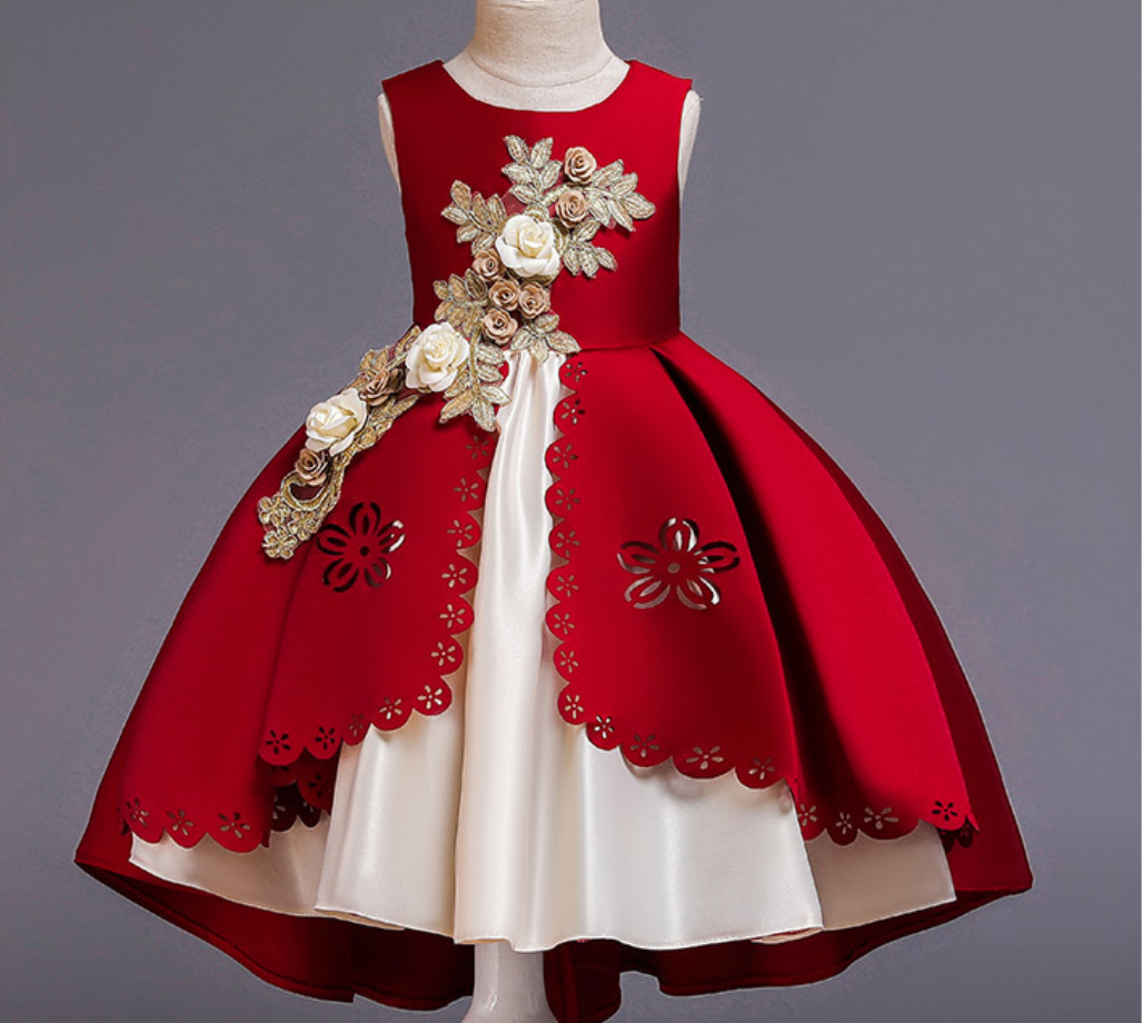 Flower Girl Dresses,children Dress Princess Dress Girl Dress Bouffant Gauze Skirt Dress