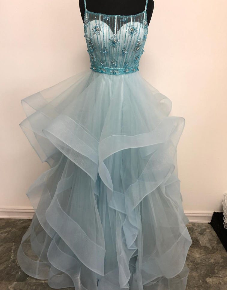 Princess Straps Prom Dress