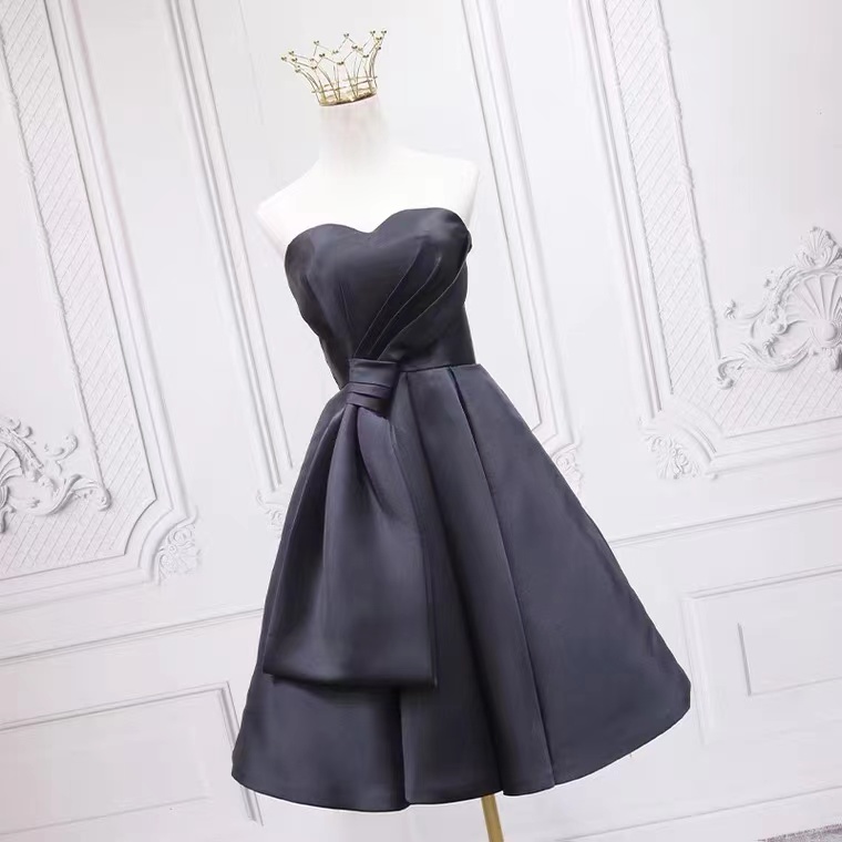 8th Middle School Dance Dresses Cute Eighth Grade Graduation Dresses  Sweetheart Sexy Knee Length Little Black