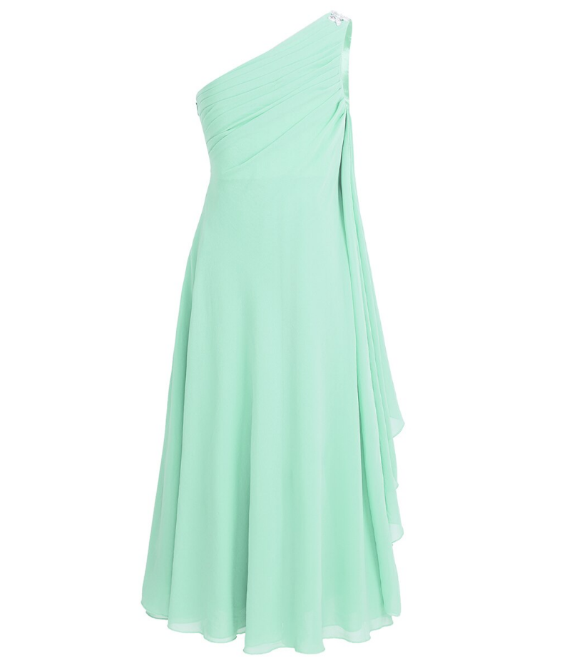 champagne bridesmaid dresses near me Cowl Back Satin Bridesmaid Dress main image 0